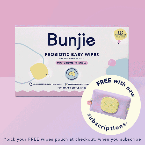 12 x 80 Pack of Probiotic Baby Wipes