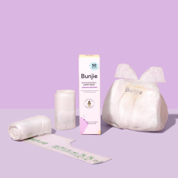Biodegradable Nappy Bags 50 Pack