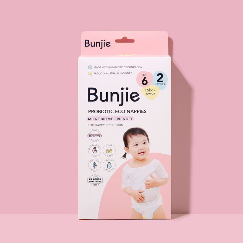 Probiotic Eco Nappies 2 Pack Sample – Bunjie