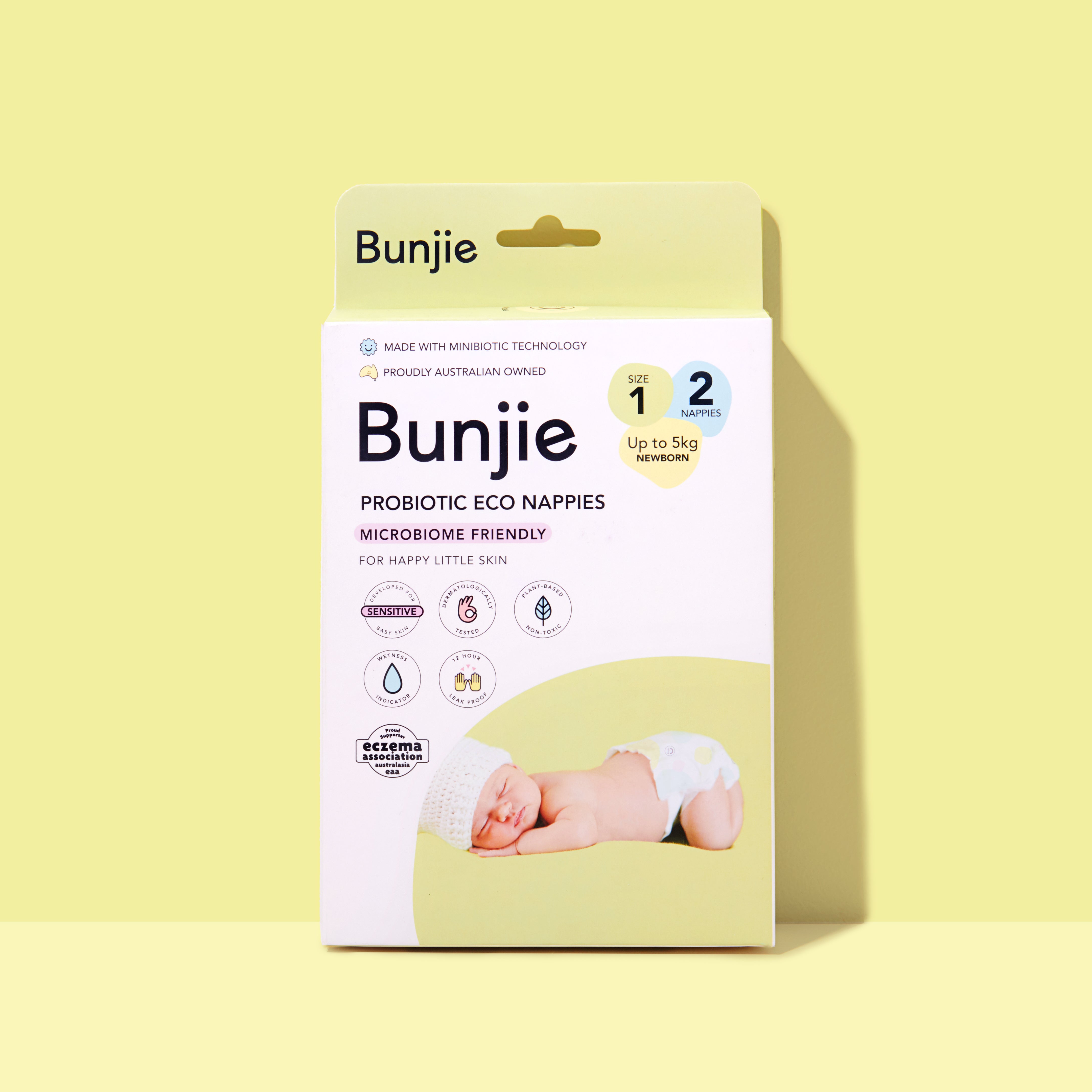 Bunjie Probiotic Baby Wipes 400 pack main image 1