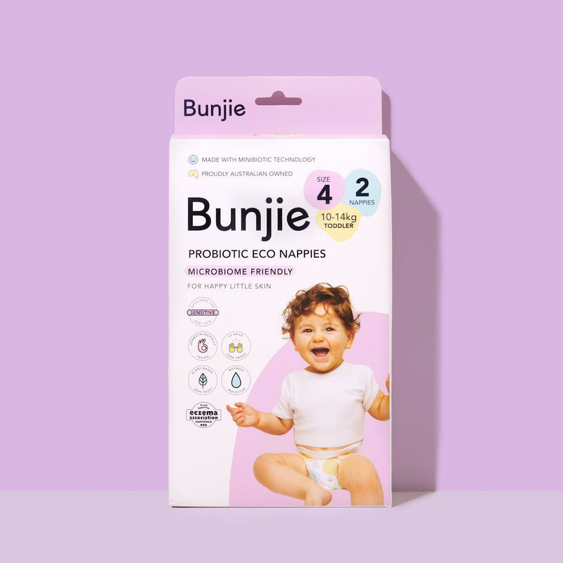 Probiotic Eco Nappies 2 Pack Sample – Bunjie