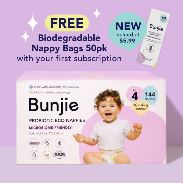 Probiotic Eco Nappies 2 Pack Sample – Bunjie
