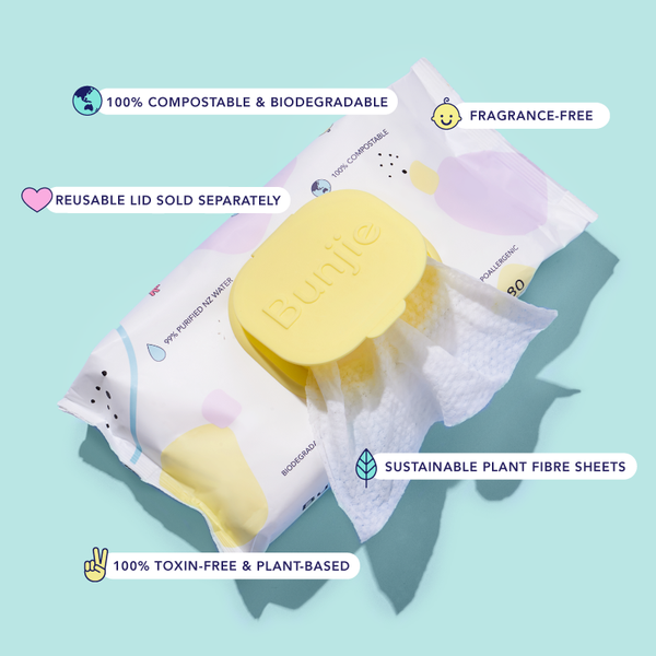 12 Pack of Probiotic Baby Wipes